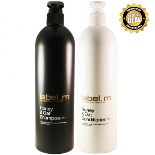 Label.m Honey & Oat Shampoo and Conditioner DUO