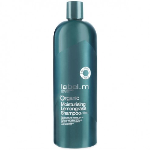 Label.m Organic Moisturising Lemongrass Shampoo 33.8oz