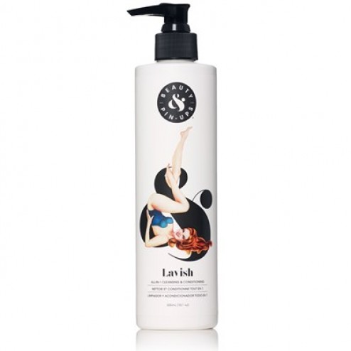 Beauty and Pin-Ups Lavish All In 1 Cleansing and Conditioning 10.1 Oz.