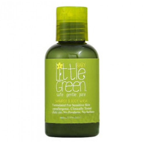 Little Green Baby All In One Shampoo and Body Wash 2 Oz