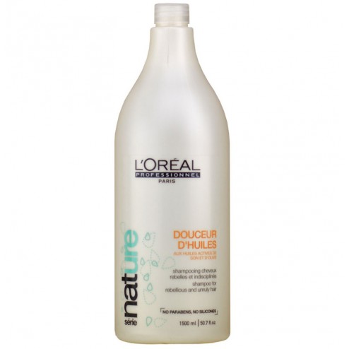 Loreal Serie Nature Douceur D'Huiles Shampoo 50.7 Oz