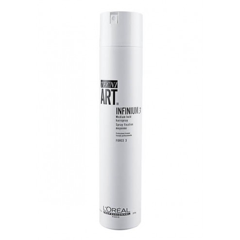 Loreal Professionnel Tecni.ART Infinium 3 Medium Hold Hairspray 10.2 Oz