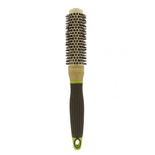 Macadamia Natural Oil 100% Boar Hot Curling Brush 25mm