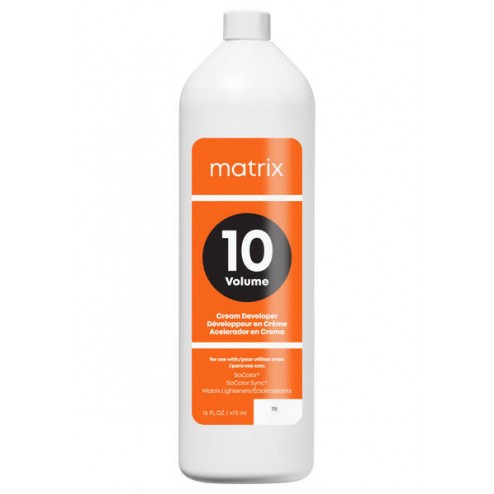 Matrix Cream Developer 10-Volume 16 Oz