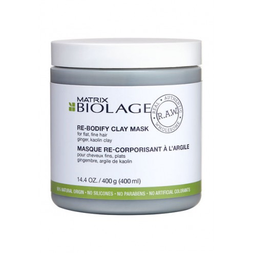 Matrix Biolage R.A.W. Re-Bodify Clay Mask 14.4 Oz