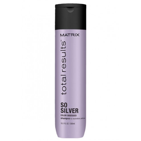 Matrix Total Results So Silver Color Depositing Purple Shampoo for Blonde and Silver Hair 10.1 Oz