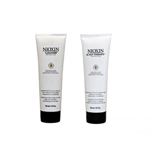 Nioxin System 2 Cleanser And Scalp Therapy Duo (10 Oz each) 