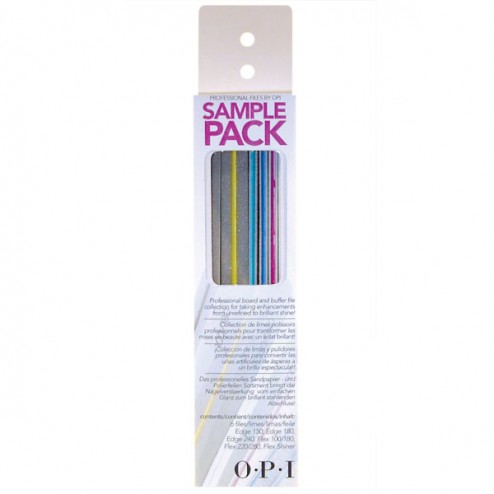 OPI Professional Nail File Sample Pack 6 Files