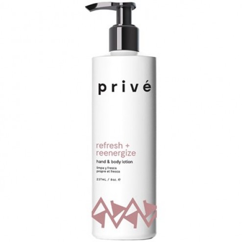 Privé amp up refresh + reenergize hand & body lotion 8 Oz