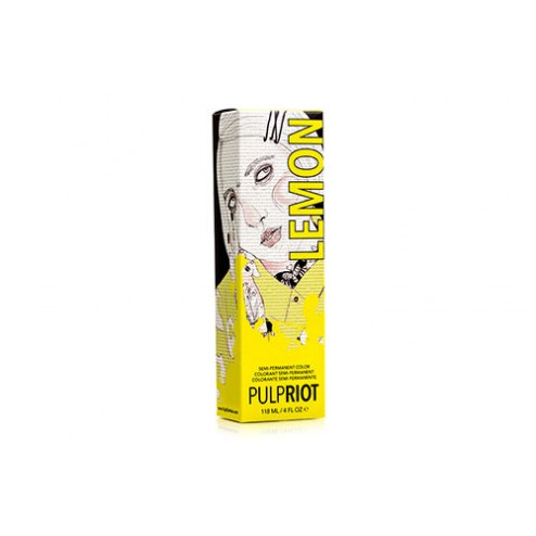 Pulp Riot Semi-Permanent Haircolor 4 Oz - lemon
