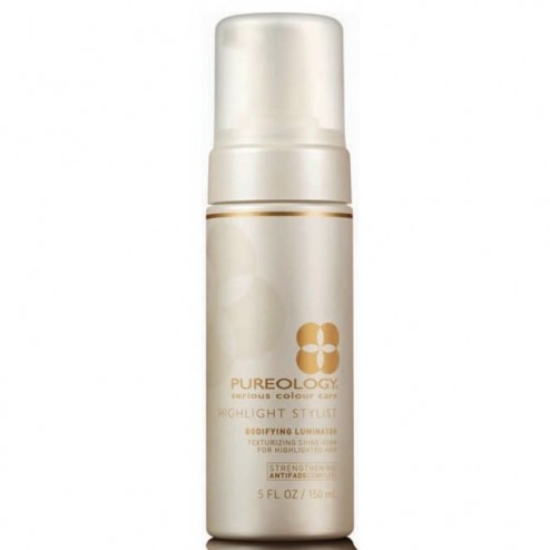 Pureology Highlight Stylist Bodifying Luminator Texturizing Shine-Foam