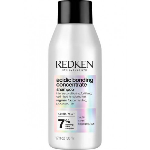 Redken Acidic Bonding Concentrate Sulfate Free Shampoo for Damaged Hair 1.7 Oz