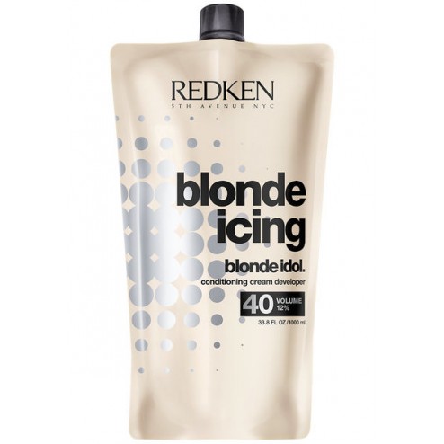 Redken Blonde Idol Conditioning Cream Developer 40-Volume 33.8 Oz