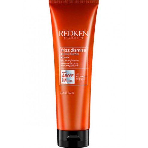 Redken Frizz Dismiss Rebel Tame Heat Protecting Cream for Frizzy Hair 8.5 Oz