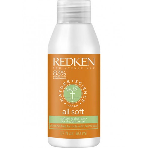 Redken Nature + Science All Soft Shampoo 1.7 Oz