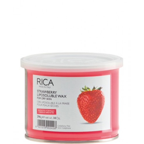 Rica Strawberry Liposoluble Wax 14 Oz