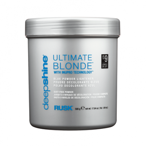 Rusk Deepshine Ultimate Blonde Blue Powder Lightener 16 Oz