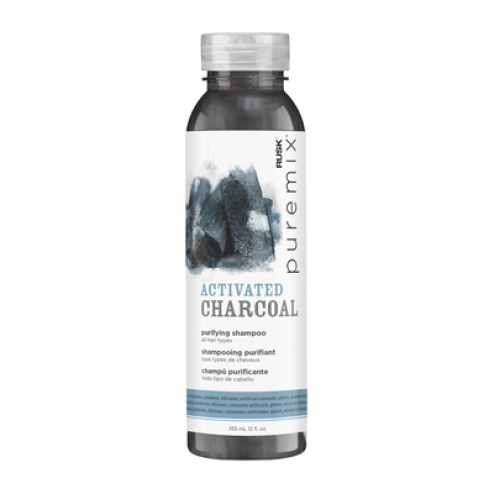 Rusk PureMix Activated Charcoal Purifying Shampoo 12.5 Oz