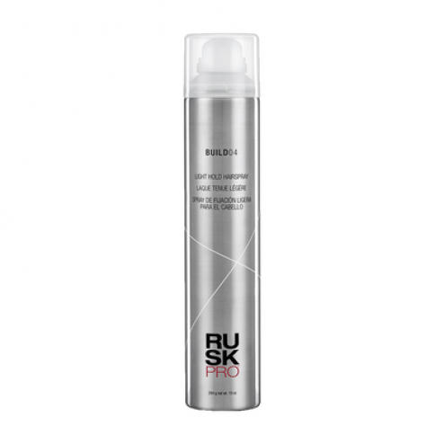 Rusk PRO Build04 Light Hold Hairspray 10 Oz