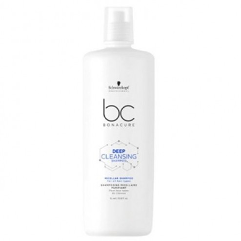 Schwarzkopf BC Bonacure Deep Cleansing Micellar Shampoo 33.8 Oz
