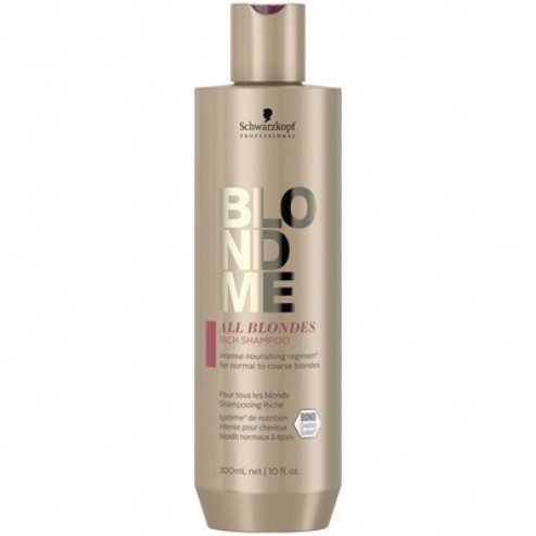 Schwarzkopf BlondMe All Blondes Rich Shampoo 10 Oz