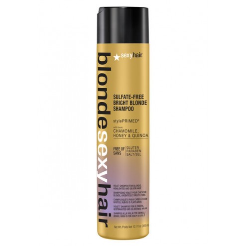 Sexy Hair Blonde Sexy Hair Bright Blonde Sulfate-Free Violet Shampoo 10.1 Oz