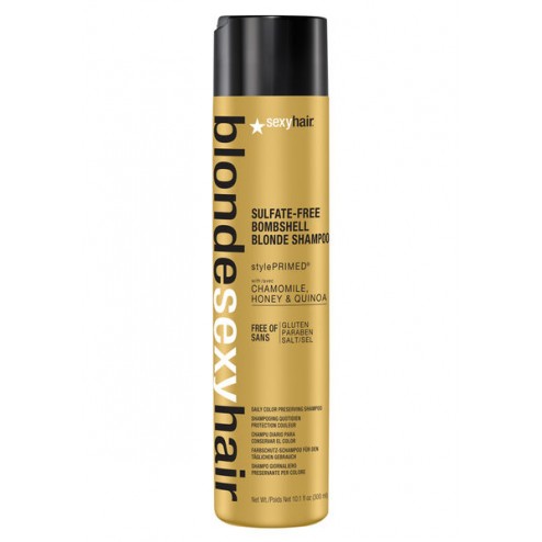 Sexy Hair Blonde Sexy Hair Bombshell Blonde Sulfate-Free Color Preserving Shampoo 10.1 Oz