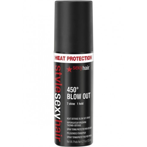 Sexy Hair Style Sexy Hair 450 Blow Out Heat Defense Blow Out Spray 4.2 Oz