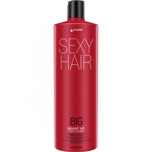 Sexy Hair Big Boost Up Volumizing Conditioner infused with Collagen 33.8 Oz