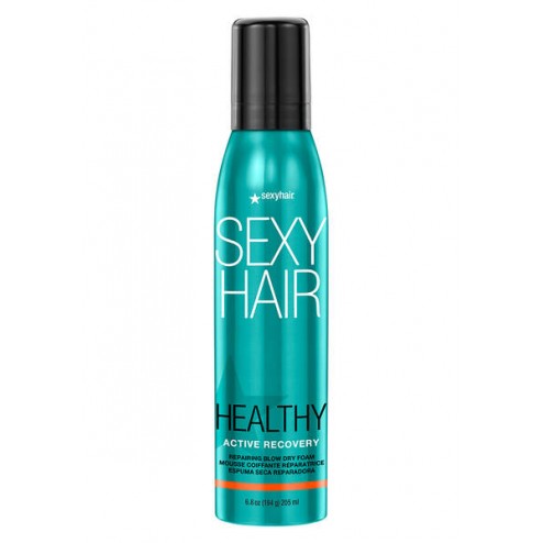 Sexy Hair Healthy Active Recovery Prepare Blow Dry Foam 1.7 Oz