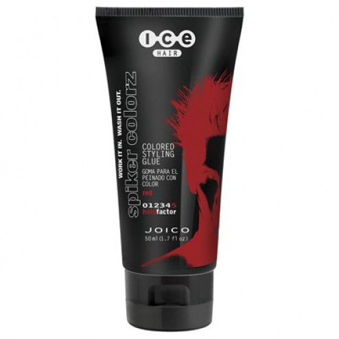 Joico I.C.E. Spiker Colorz Styling Glue Red 1.7 Oz.