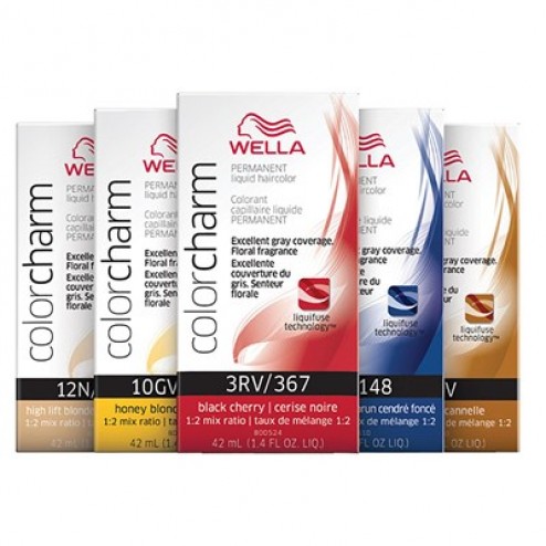 Wella Color Charm Permanent Liquid Haircolor 1.4 Oz - 725 Sunlight Blonde Brown