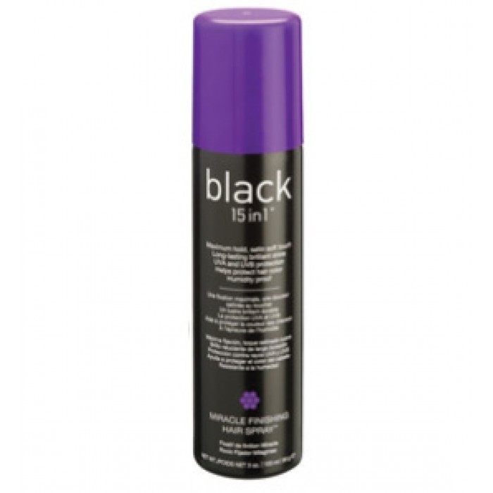Black 15 in 1 Miracle Finishing Hair Spray - Travel Size