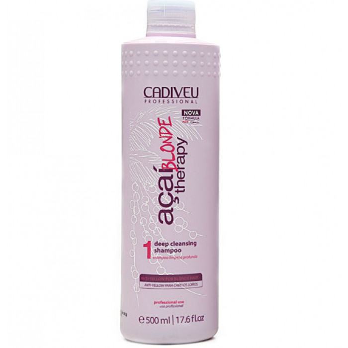 Cadiveu Acai Therapy Blonde Deep Cleansing Shampoo