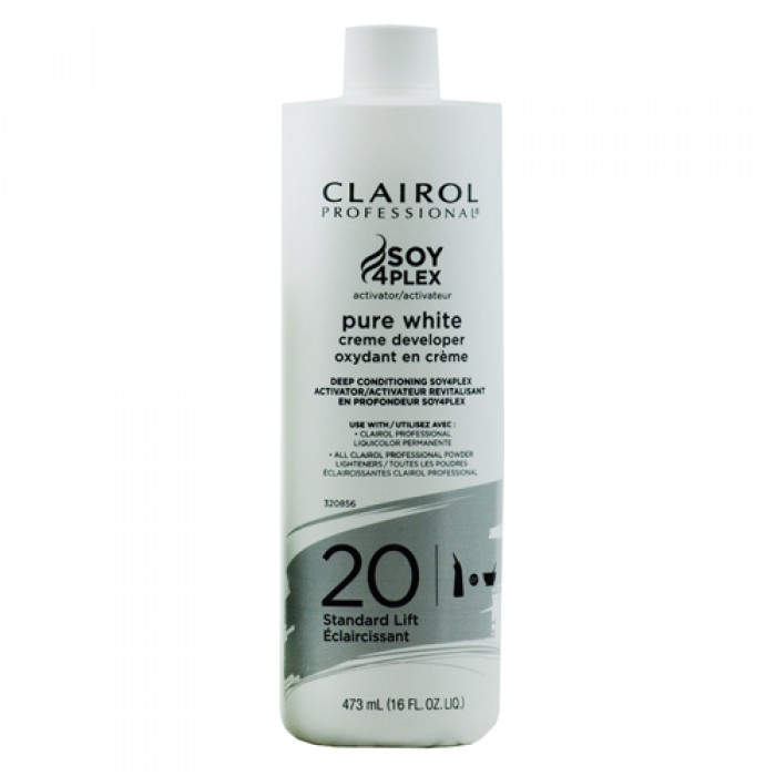Clairol Professional Pure White Crème Developer 20 Volume 16 Oz