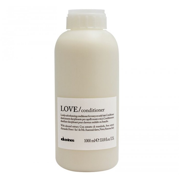 Davines LOVE Conditioner Liter for wavy and curly hair pH 3.8