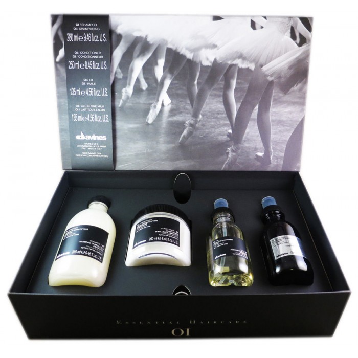 Davines Oi Deluxe Gift Set Shampoo, Conditioner, Oil, Milk
