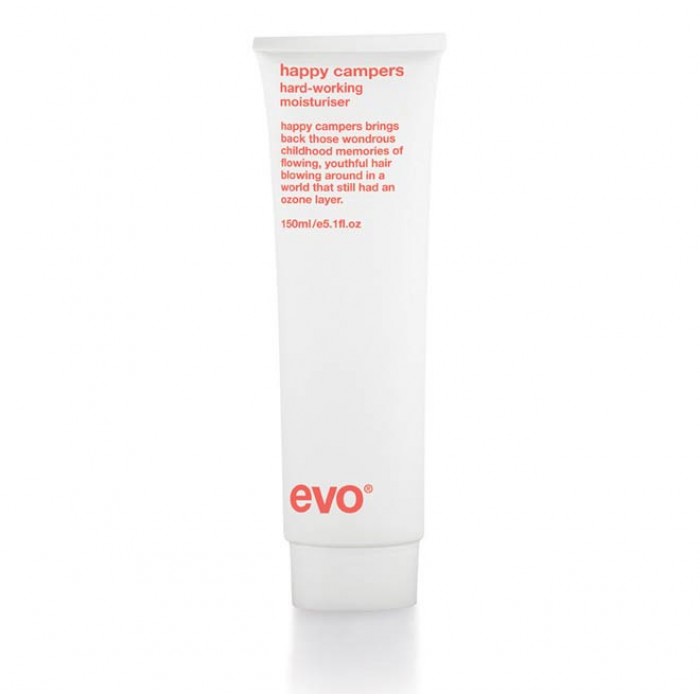 Evo happy campers hardworking moisturizer a leavein conditioner