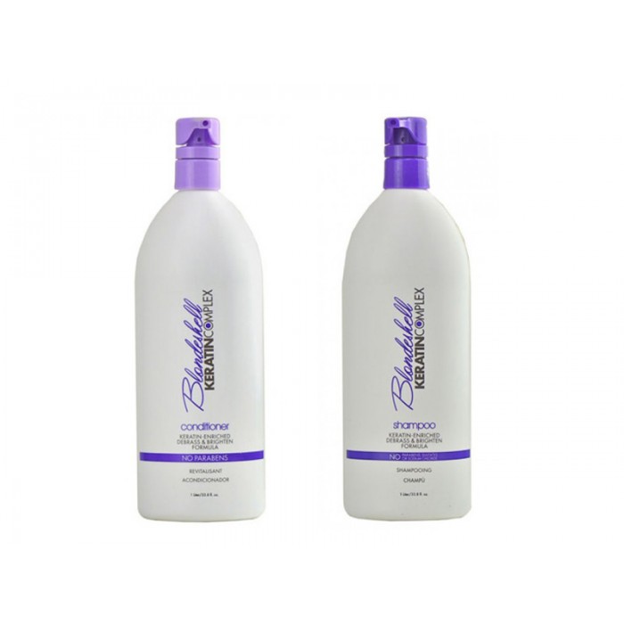 Keratin Complex Blondeshell Shampoo And Conditioner (33.8 Oz each)
