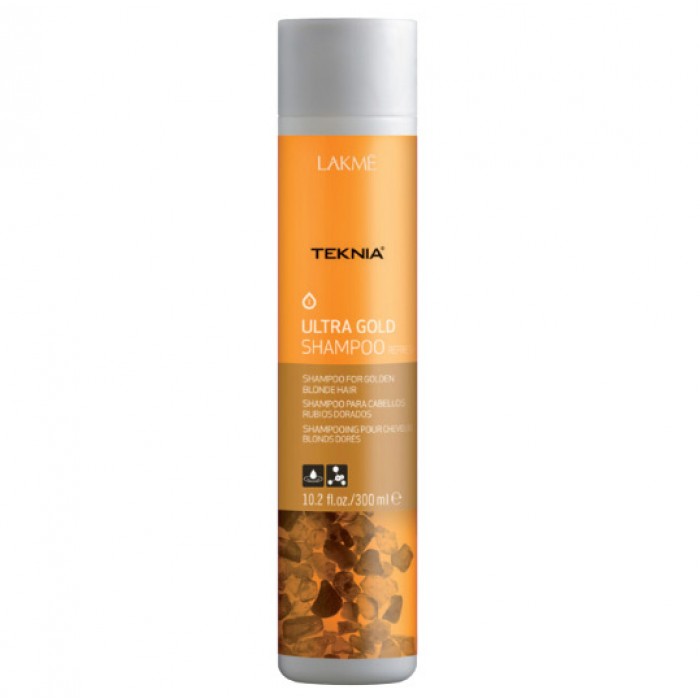 Lakme Teknia Ultra Gold Shampoo 10.2 Oz