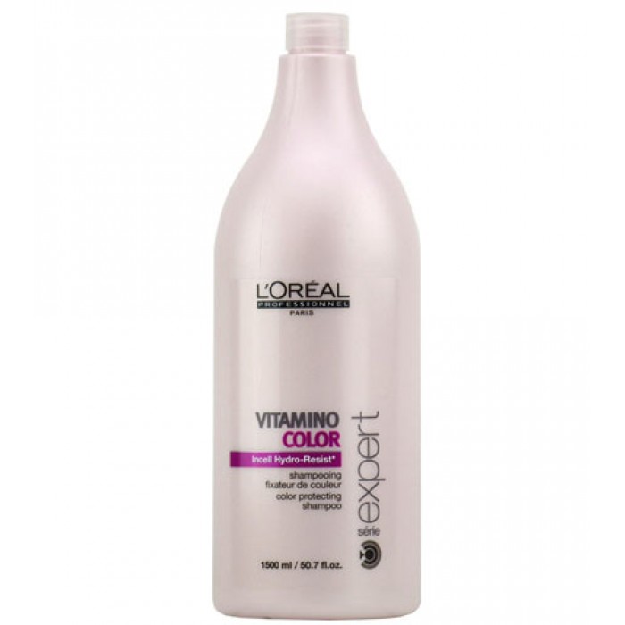 Loreal Serie Expert Vitamino Color Shampoo 50.7 oz - Professional Size