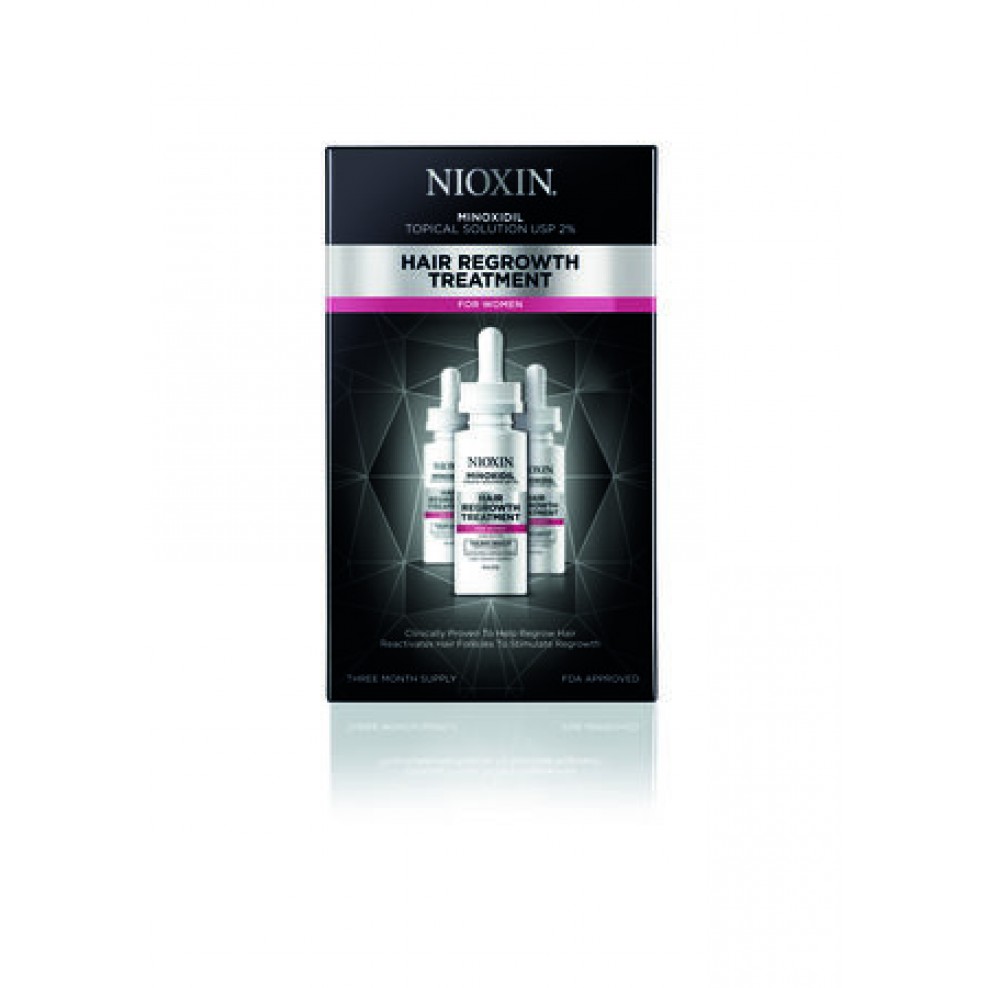 Nioxin Minoxidil Hair Regrowth Treatment for Women 3 months