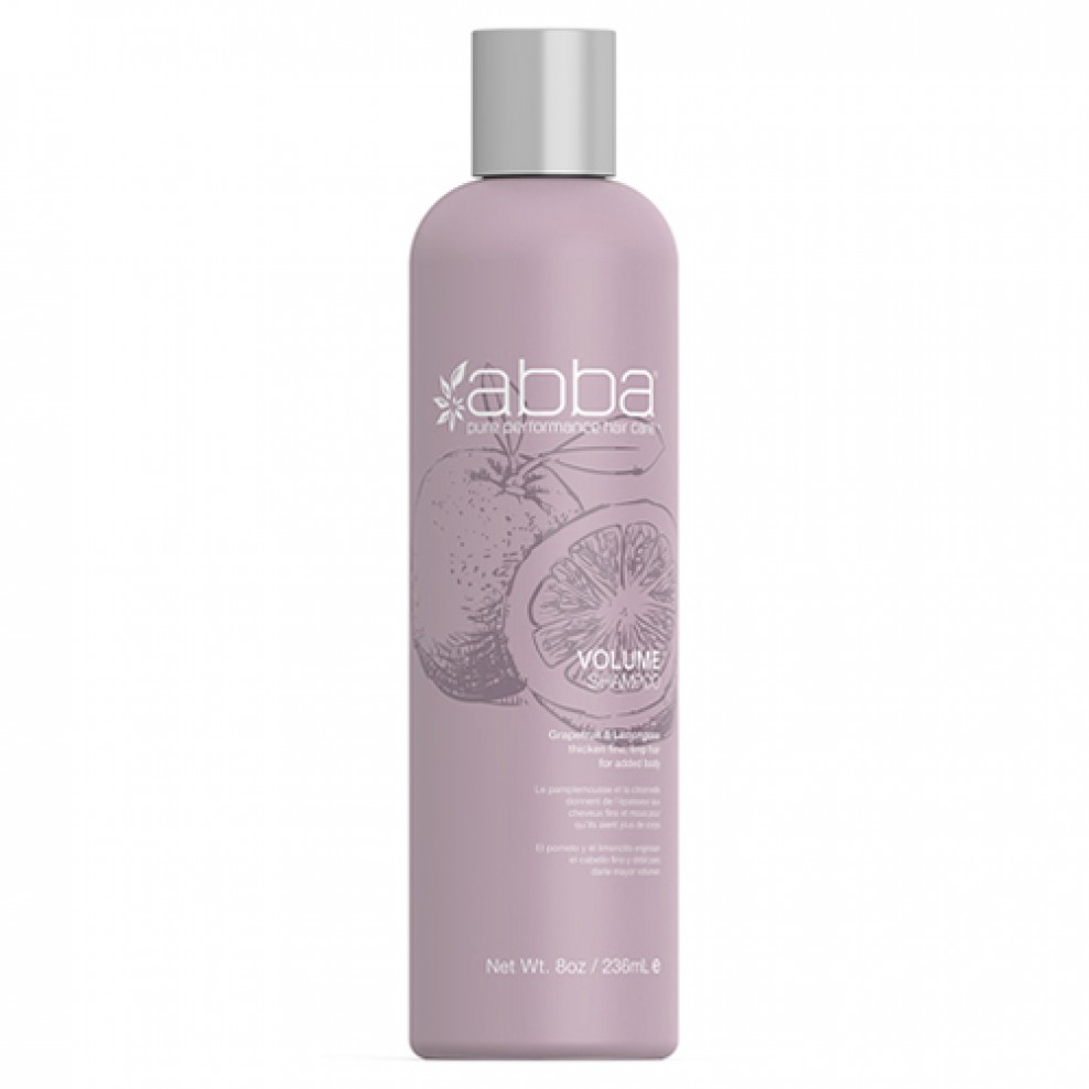 Abba Volume Shampoo Sulfate Free Volumizing shampoo for Fine hair
