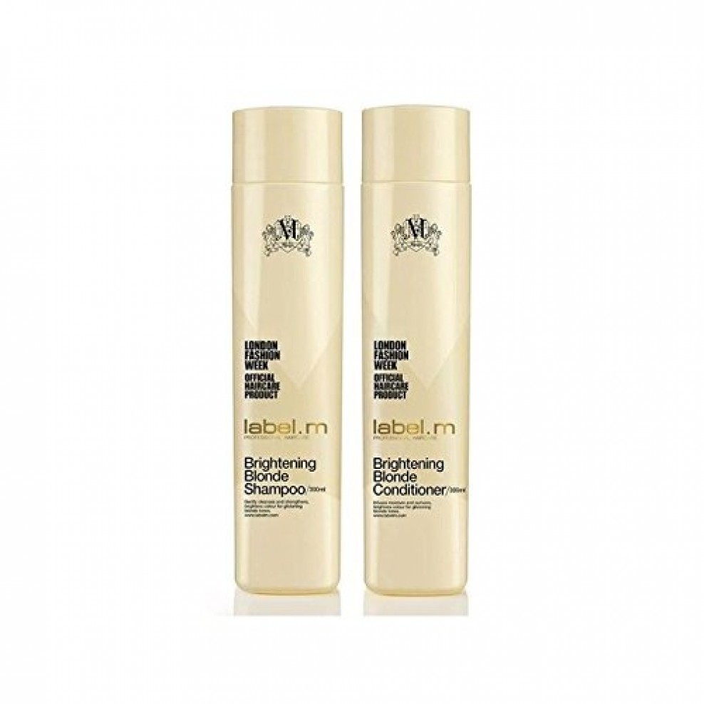 Label.m Brightening Blonde Shampoo And Conditioner Duo (10.1 Oz each)