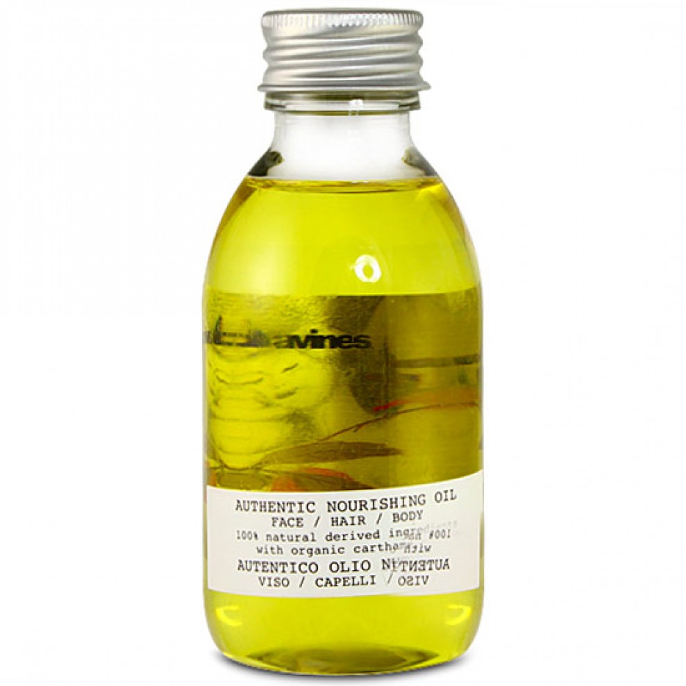 Davines Authentic Nourishing Oil for Face, Hair, and Body 4.73 oz