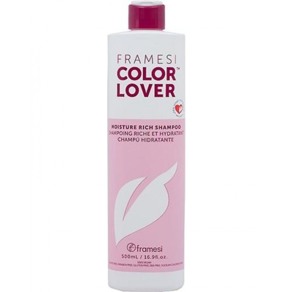 Framesi Color Lover Moisture Rich Shampoo 16.9 Oz