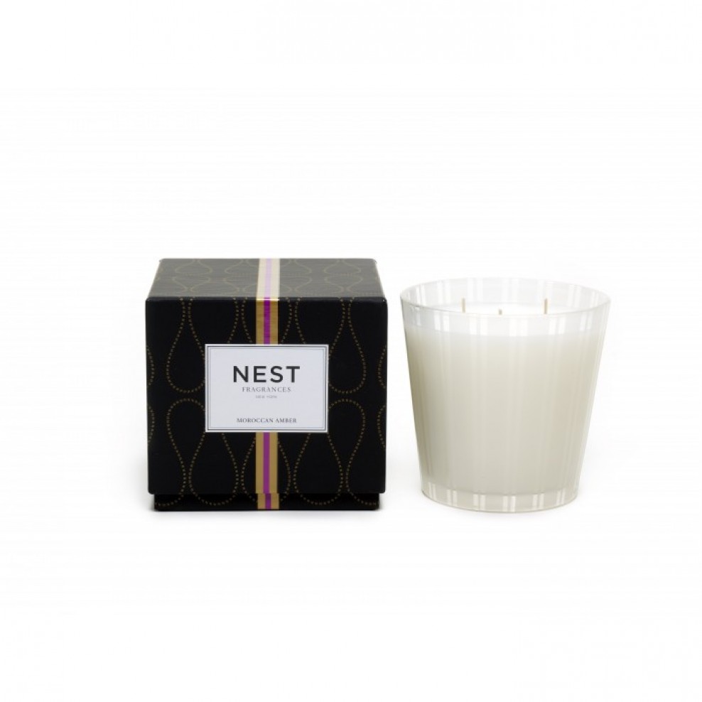 Nest Moroccan Amber 3Wick Candle