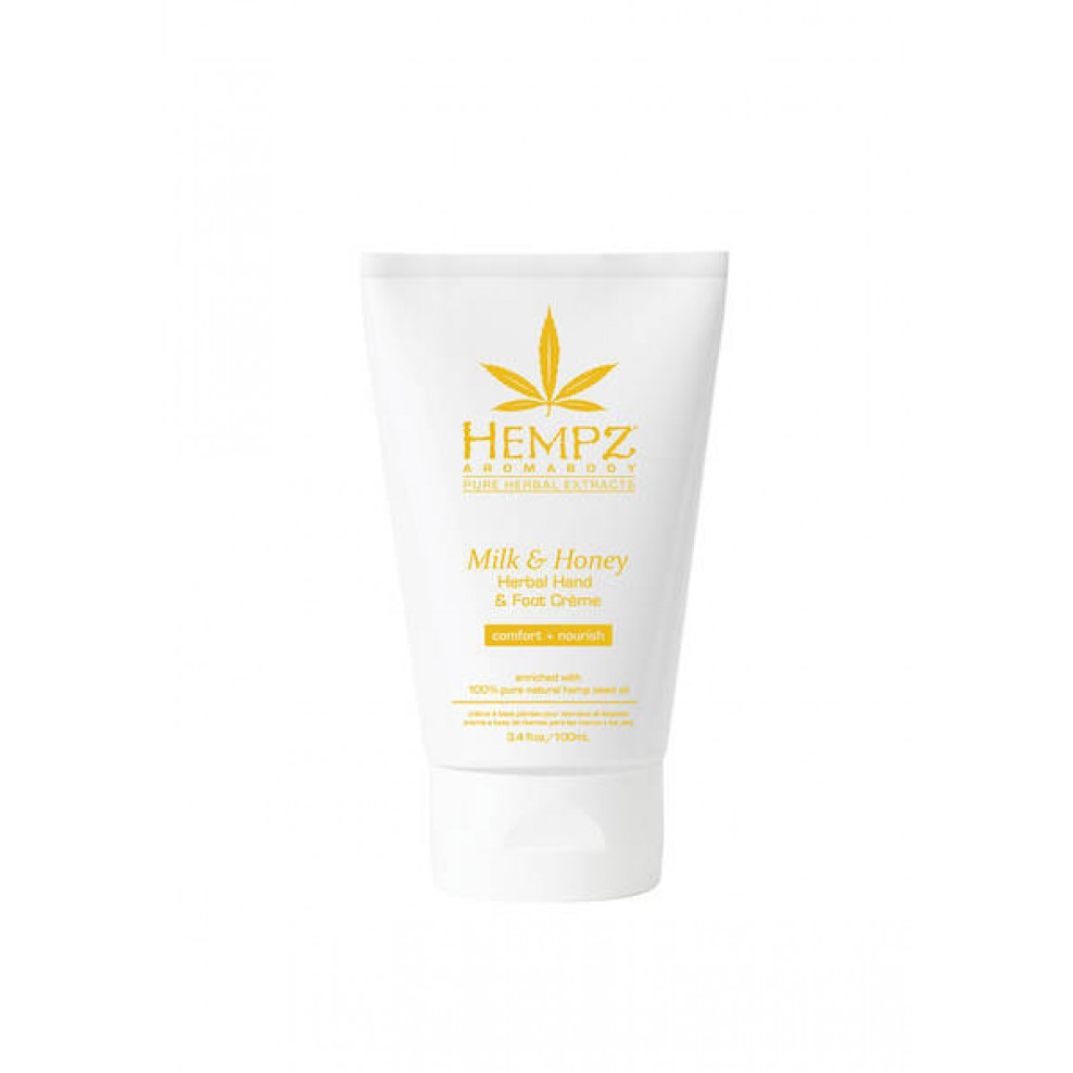 Hempz Milk & Honey Herbal Hand & Foot Créme 3.4 Oz