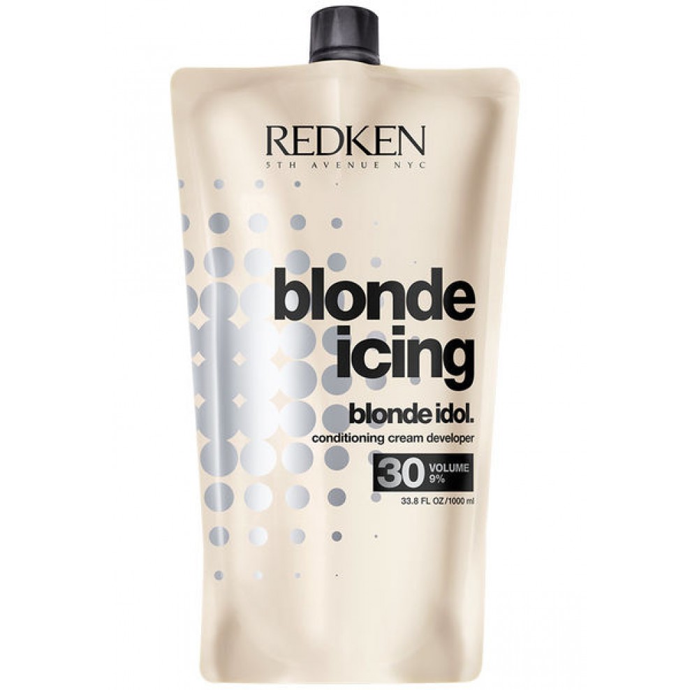 Redken Blonde Idol Conditioning Cream Developer 30Volume 33.8 Oz
