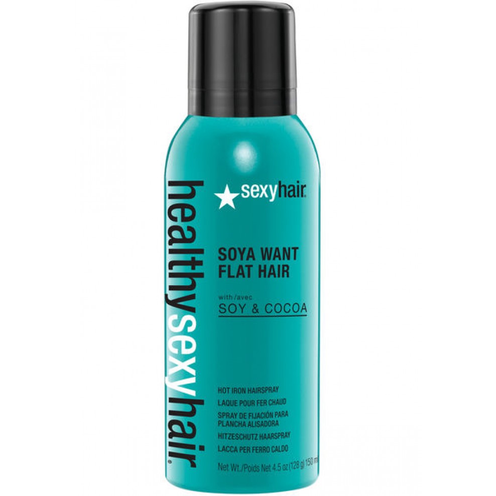 Soya want flat hair flat iron spray hot sale